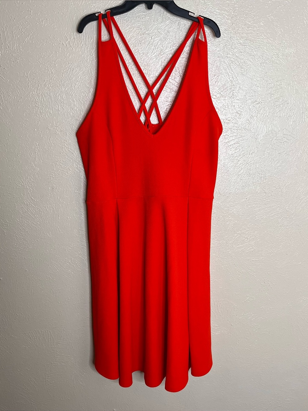 Forever 21+ skater dress red